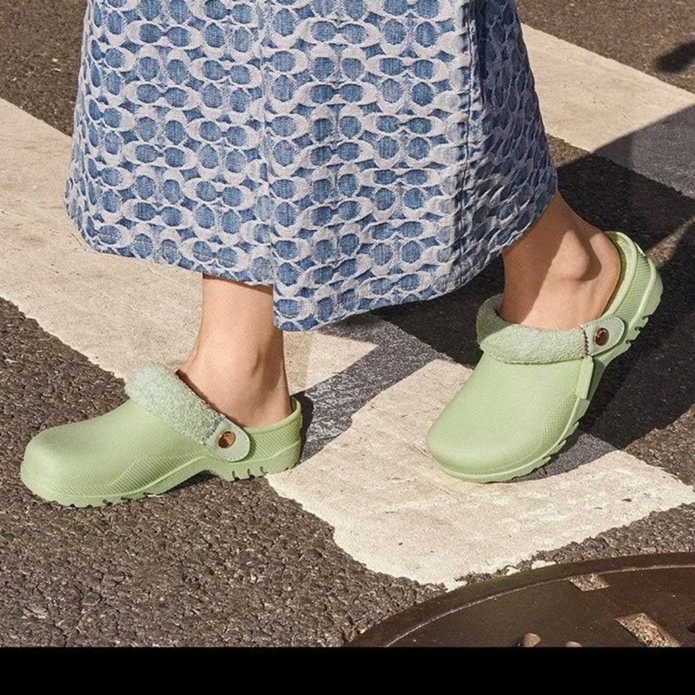 Coach Lola Terry Cloth Clogs size 8. Brand new with box.